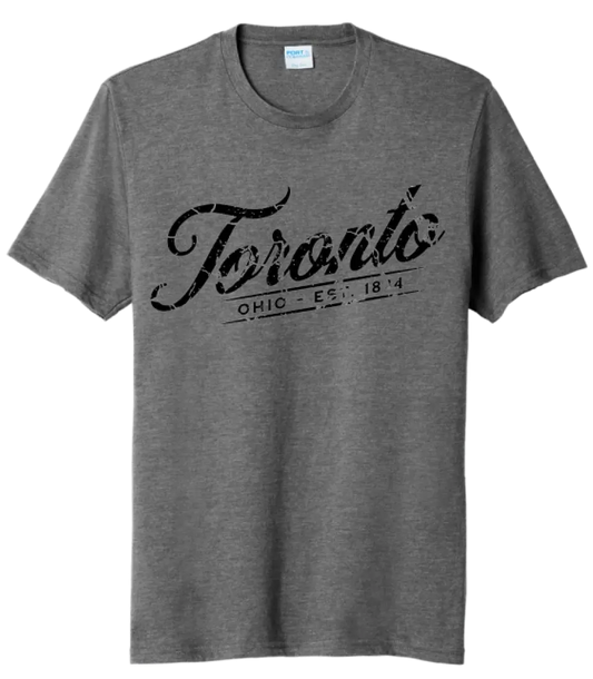 I'm From Toronto, Ohio Script Tri-Blend Tee