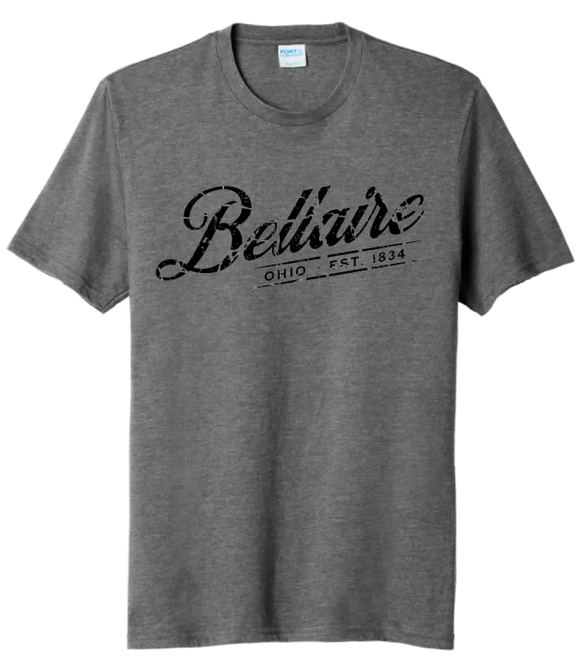 I'm From Bellaire, Ohio Script Tri-Blend Tee
