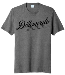 I'm From Dillonvale, Ohio Script Tri-Blend Tee