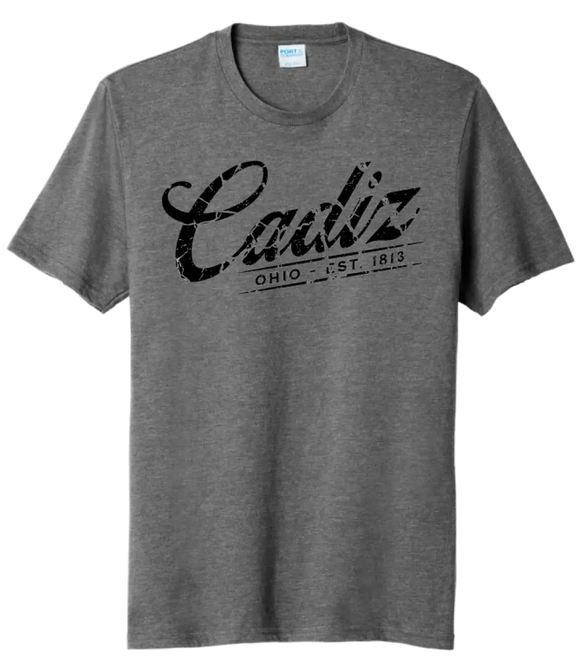 I'm From Cadiz, Ohio Script Tri-Blend Tee