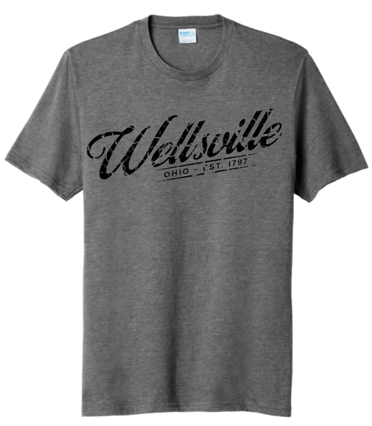 I'm From Wellsville, Ohio Script Tri-Blend Tee