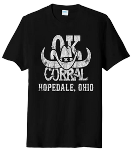 Restaurants- OK Corral Dark Tri-Blend Tee