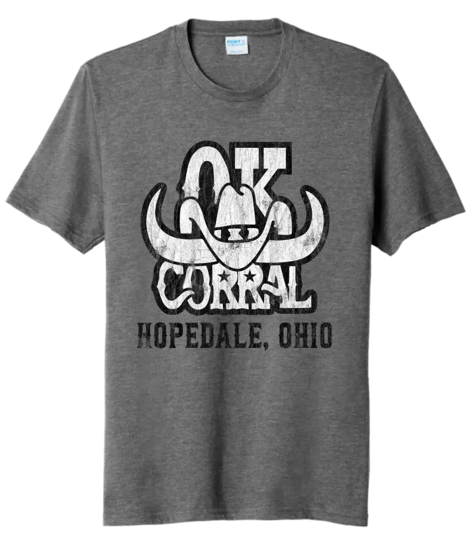 Restaurants- OK Corral Tri-Blend Tee