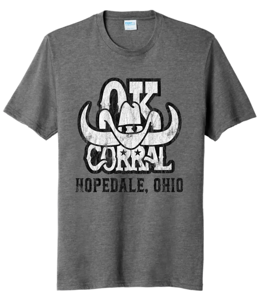 Restaurants- OK Corral Tri-Blend Tee