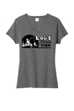 Restaurants- Lou's Famous Fish Ladies Tri-Blend V-Neck Tee