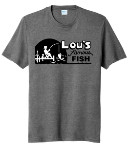 Restaurants- Lou's Famous Fish Tri-Blend Tee