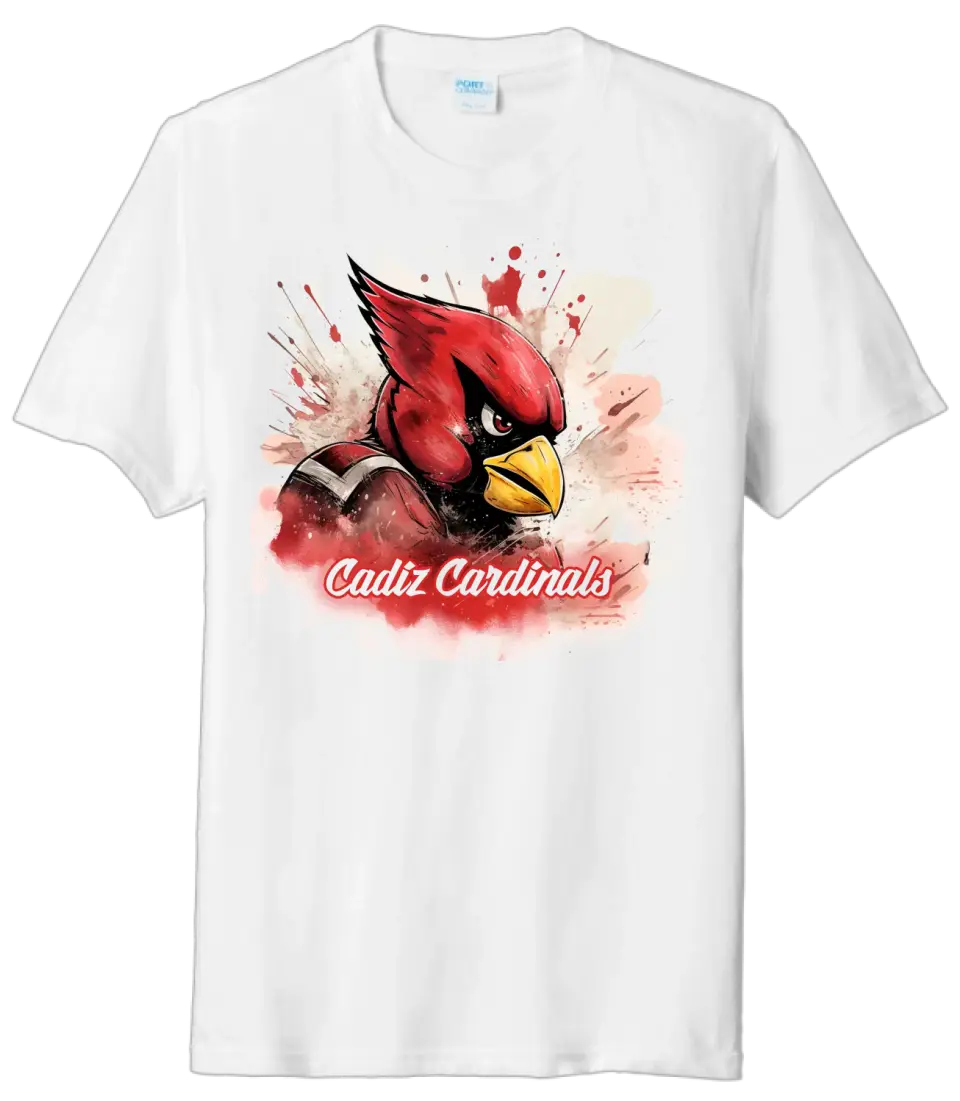 Cadiz Cardinals 2023-02 Gildan DryBlend T-Shirt