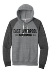 I'm From East Liverpool Snow Heather French Terry Raglan Hoodie