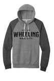 I'm From Wheeling Snow Heather French Terry Raglan Hoodie