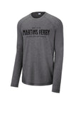 I'm From Martins Ferry Long Sleeve Tri-Blend Wicking Raglan Tee