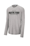 I'm From Martins Ferry Long Sleeve Tri-Blend Wicking Raglan Tee