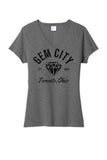 I'm From Toronto Ladies Tri-Blend V-Neck Tee