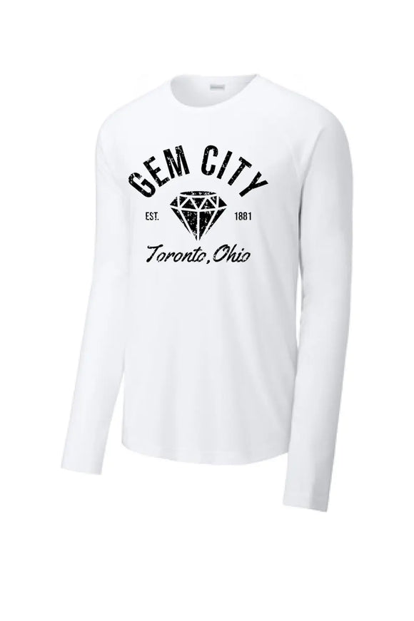 I'm From Toronto Long Sleeve Tri-Blend Wicking Raglan Tee