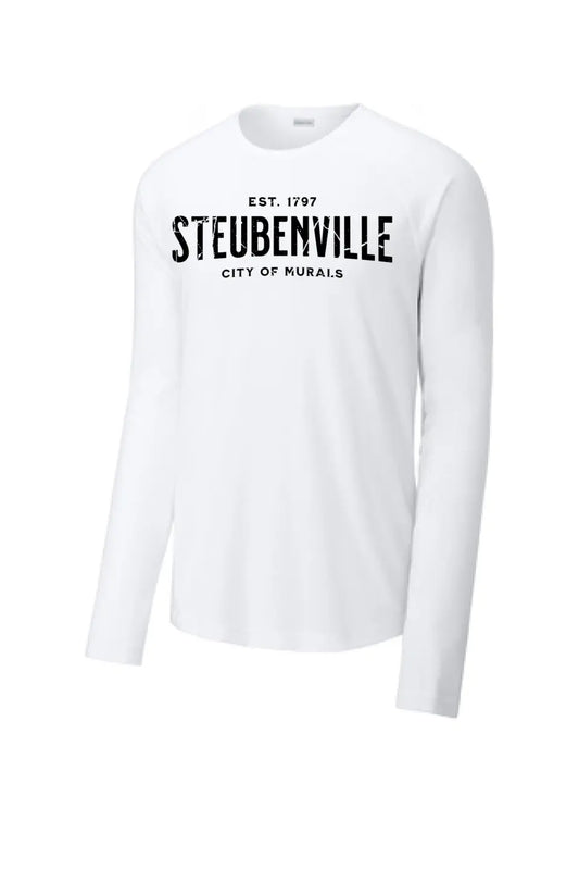 I'm From Steubenville Long Sleeve Tri-Blend Wicking Raglan Tee