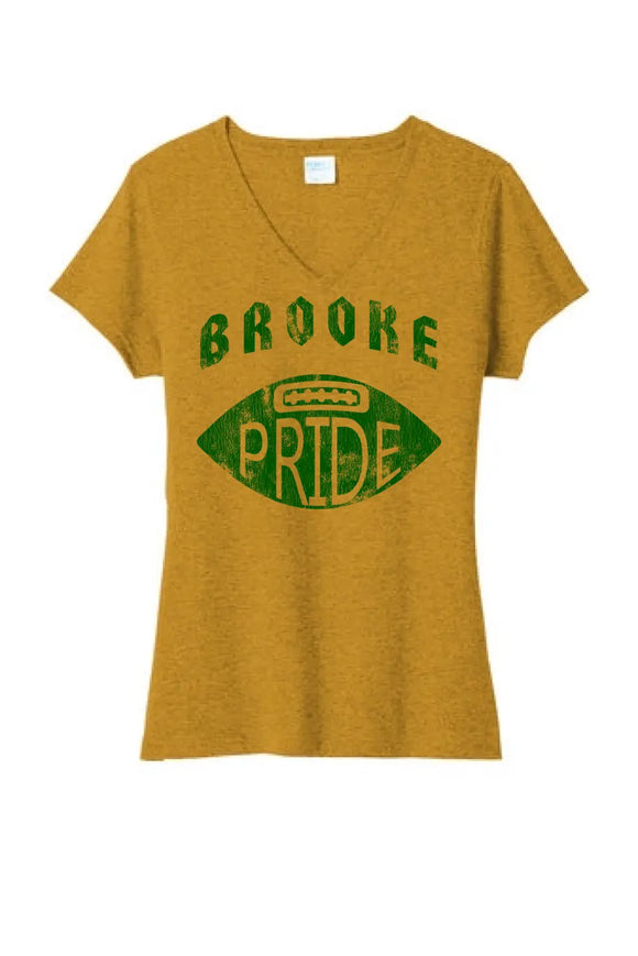 Brooke Pride Ladies Tri-Blend V-Neck Tee