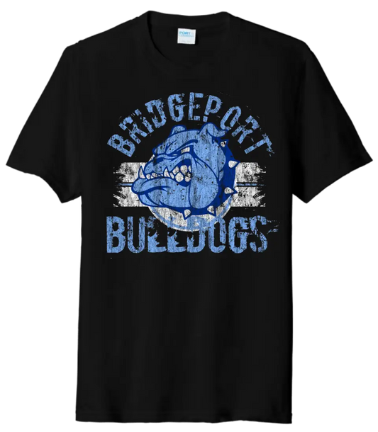 Bridgeport 2023- 03 Distressed Tri-Blend Tee