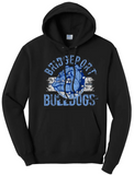 Bridgeport 2023- 03 Distressed Core Fleece Pullover Hooded Sweatshirt