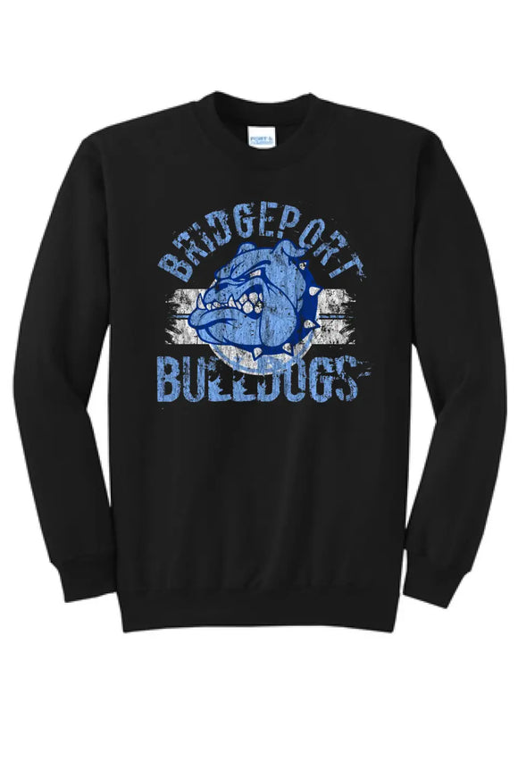 Bridgeport 2023- 03 Distressed Core Fleece Crewneck Sweatshirt