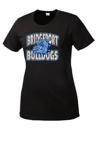 Bridgeport 2023- 02 Distressed Ladies PosiCharge Competitor Tee