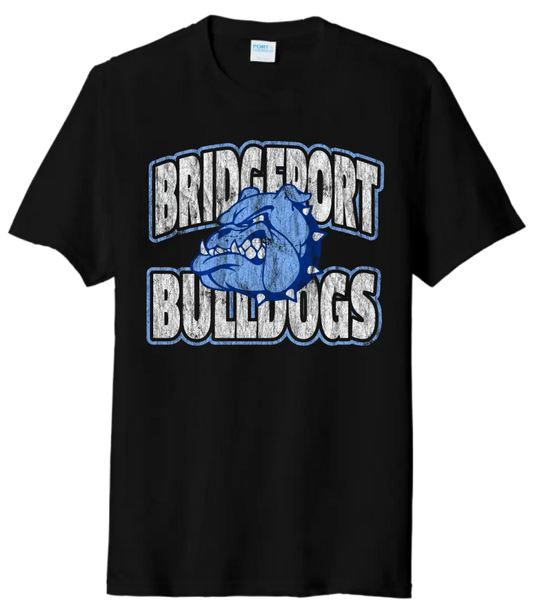 Bridgeport 2023- 02 Distressed Tri-Blend Tee