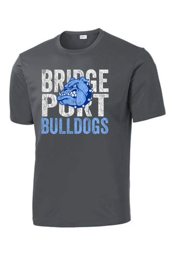 Bridgeport 2023- 01 Distressed PosiCharge Competitor Tee