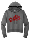 Indian Creek Red Glitter Tomahawk Women's V.I.T. Fleece Hoodie