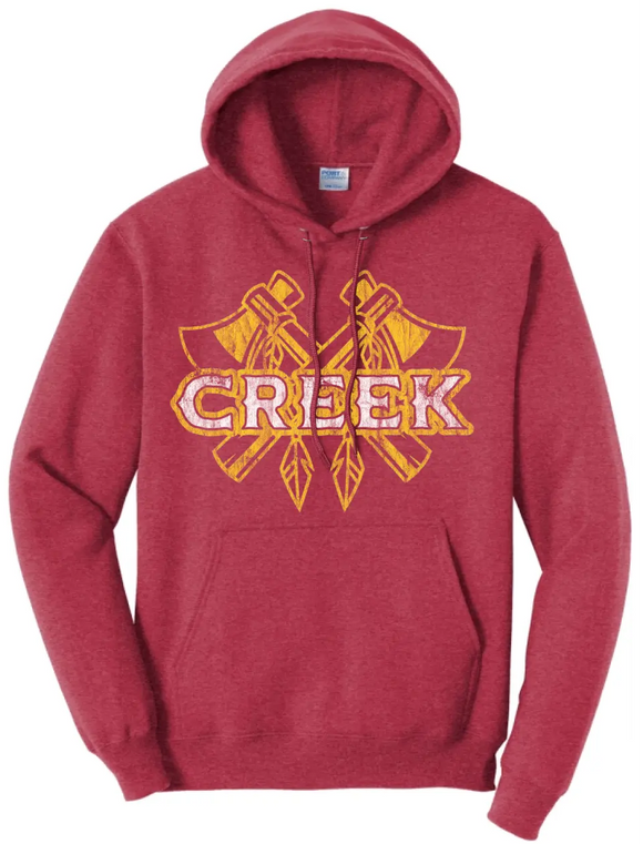 Indian Creek 2023-024 Core Fleece Pullover Hooded Sweatshirt