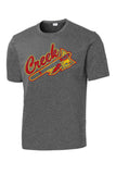 Indian Creek Tomahawk on Grey PosiCharge Competitor Tee