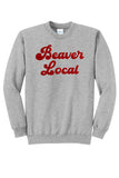 Beaver Local Glitter 01 Core Fleece Crewneck Sweatshirt