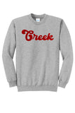 Indian Creek Glitter 01 Core Fleece Crewneck Sweatshirt