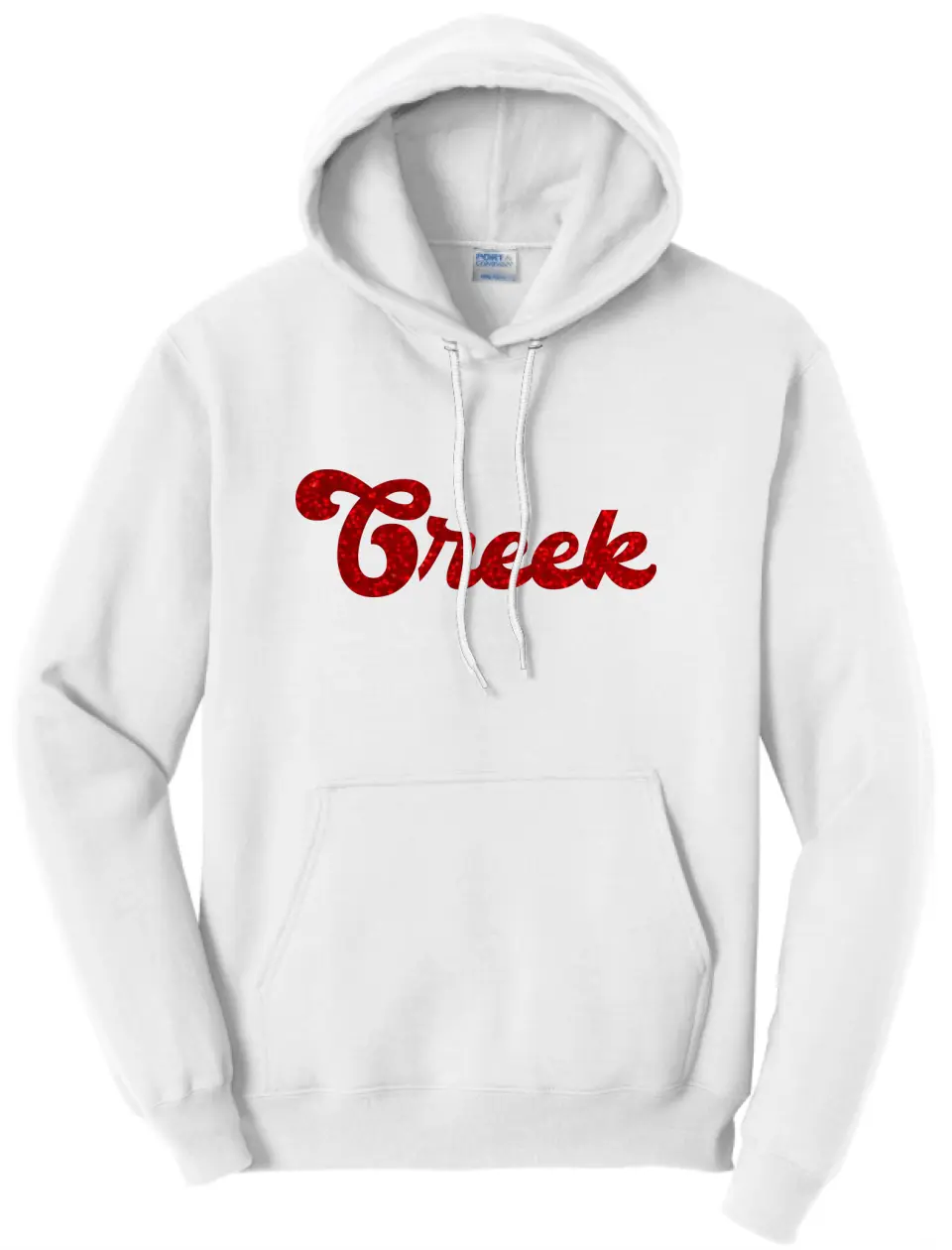 Indian Creek Glitter 01 Core Fleece Pullover Hooded Sweatshirt
