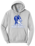 Lisbon Blue Devils Vast Distressed Design Core Fleece Hoodie