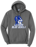 Lisbon Blue Devils Vast Distressed Design Core Fleece Hoodie