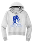 Lisbon Blue Devils Vast Distressed Women's V.I.T. Fleece Hoodie