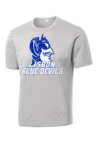 Lisbon Blue Devils Vast Distressed PosiCharge Competitor Tee