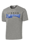 Lisbon Blue Devils Tail Distressed PosiCharge Competitor Tee