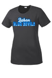 Lisbon Blue Devils Fire Ladies PosiCharge Competitor Tee