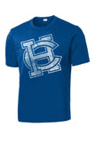 Harrison Central Faded HC White PosiCharge Competitor Tee