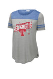 Toronto Red Knights 2023-08 Ladies PosiCharge Tri-Blend Wicking Fan Tee