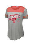 Toronto Red Knights 2023-08 Ladies PosiCharge Tri-Blend Wicking Fan Tee