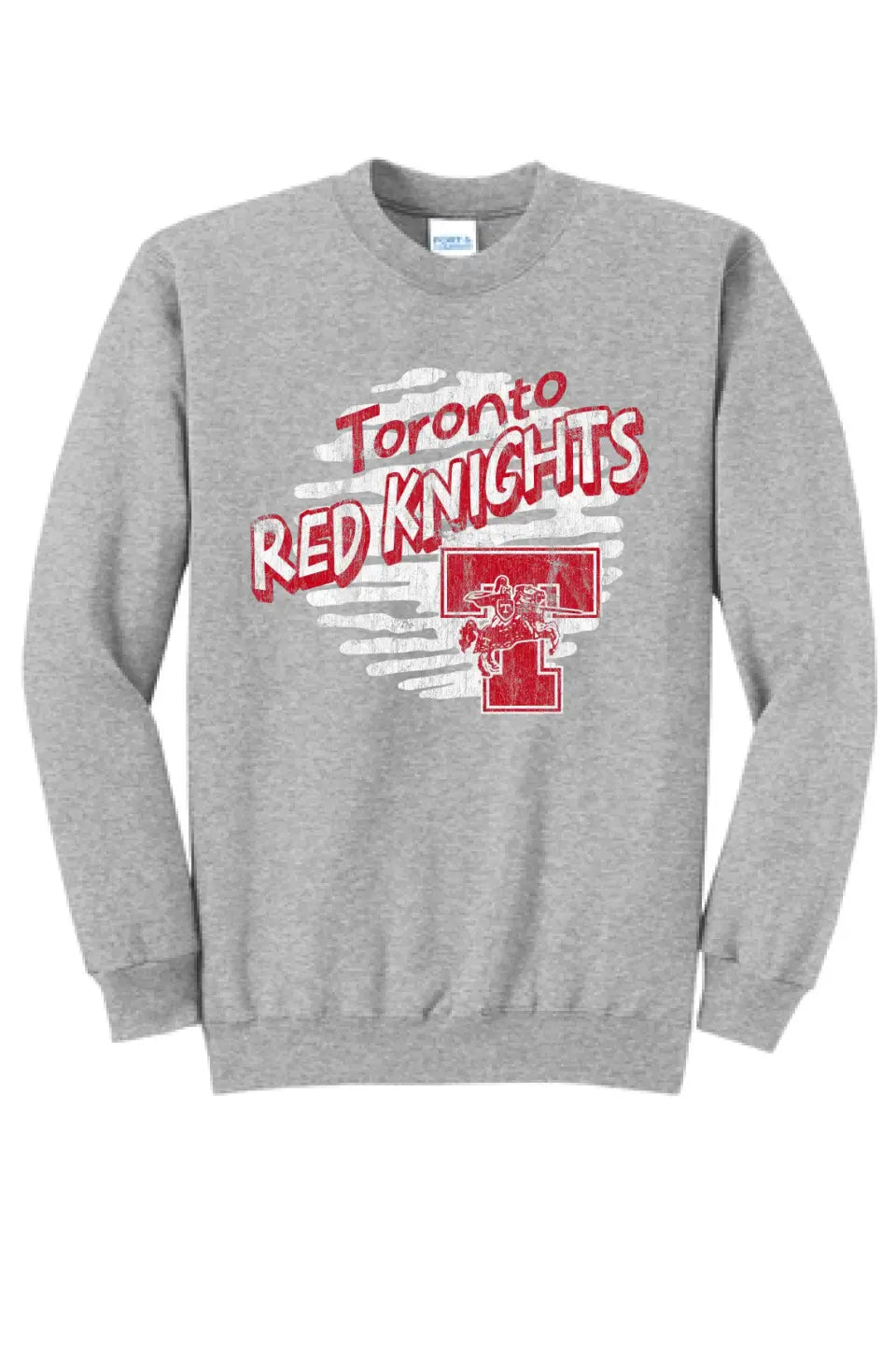 Toronto Distressed 2023-037 Core Fleece Crewneck Sweatshirt