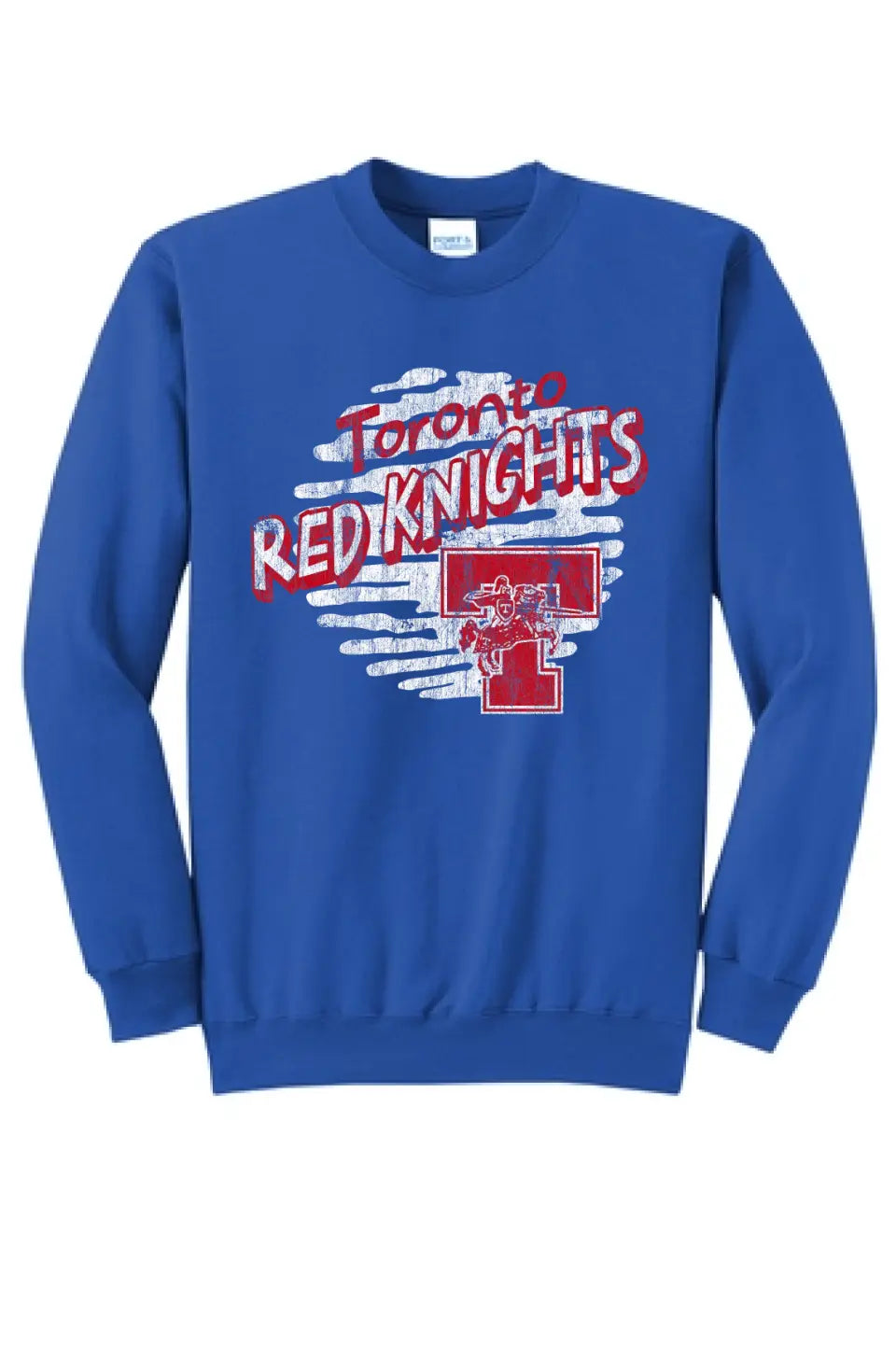 Toronto Distressed 2023-037 Core Fleece Crewneck Sweatshirt