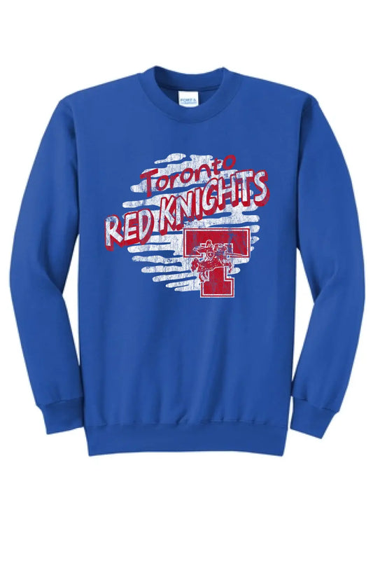Toronto Distressed 2023-037 Core Fleece Crewneck Sweatshirt