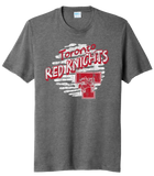 Toronto Distressed 2023-037 Stripe Tri-Blend Tee