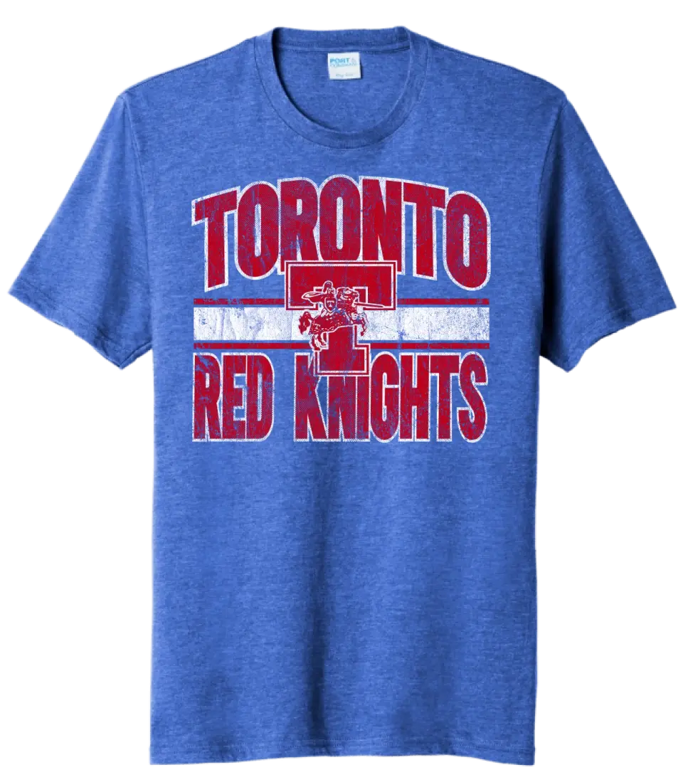 Toronto Red Knights 2023-06 Stripe Tri-Blend Tee