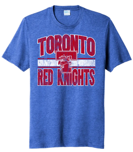 Toronto Red Knights 2023-06 Stripe Tri-Blend Tee