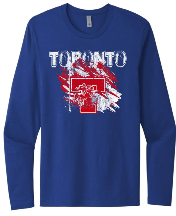 Toronto Red Knights 2023-05 Next Level Cotton Long Sleeve Tee