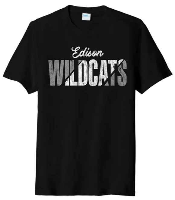 Edison Wildcats 2023-07 Tri-Blend Tee