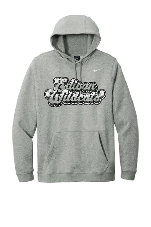 Edison Wildcats 2023-04 Nike Club Fleece Pullover Hoodie