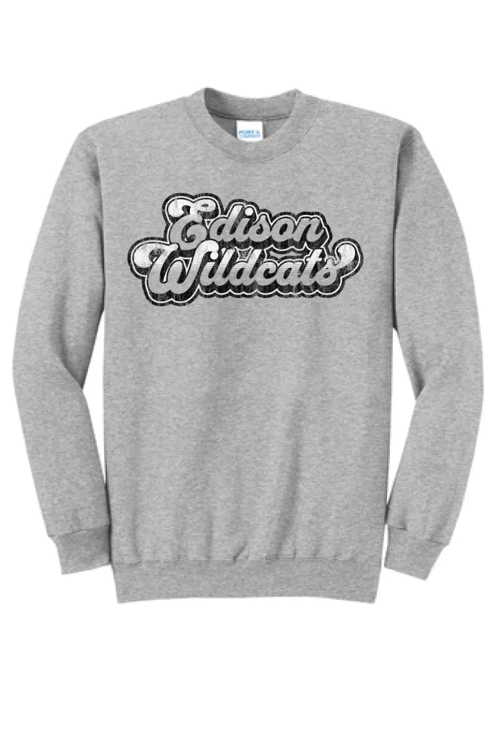 Edison Wildcats 2023-04 Core Fleece Crewneck Sweatshirt